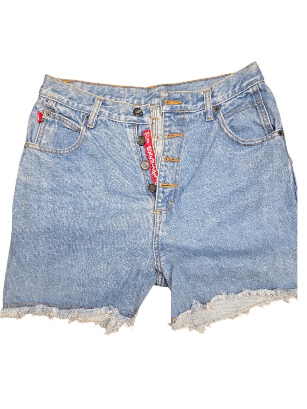 Button-Fly Denim Cutoffs 13/14